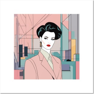 Vivid Dreams Art Deco Patrick Nagel 80s Posters and Art